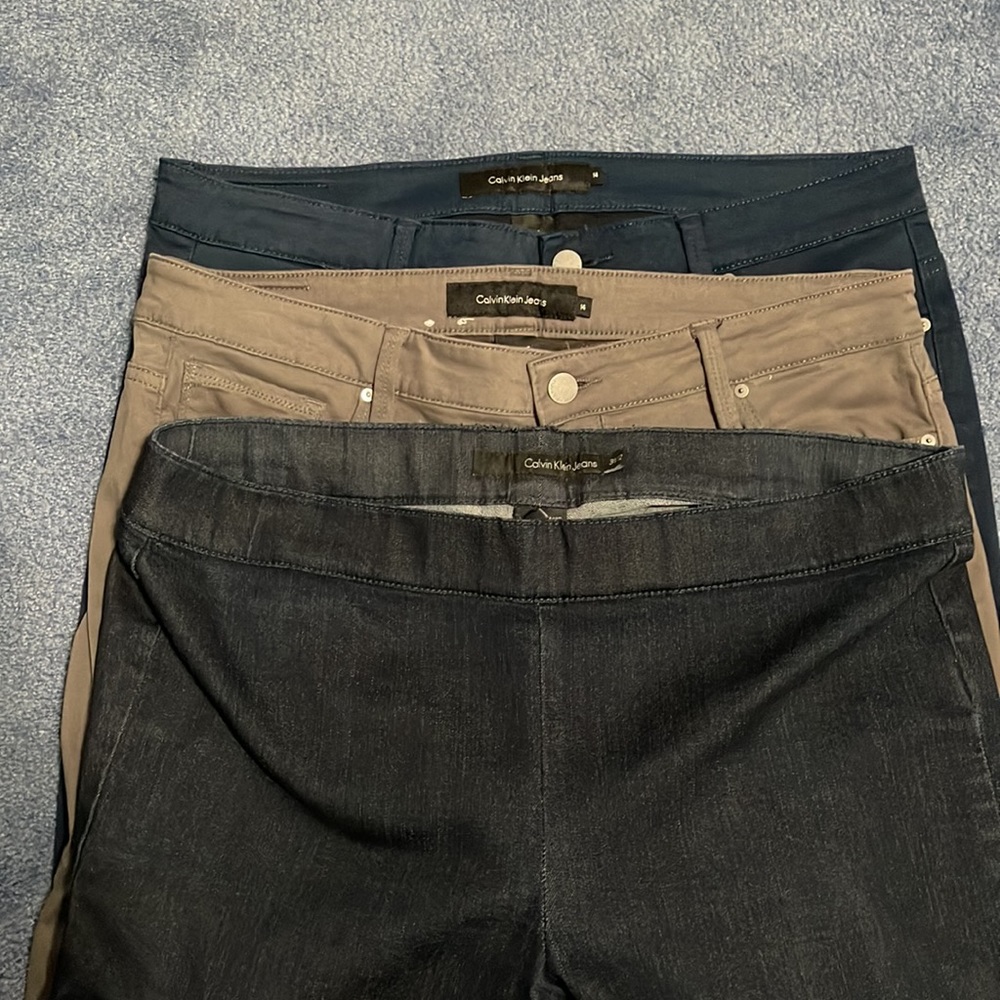 BUNDLE(3) Calvin  Klein Jeans pants 12/14